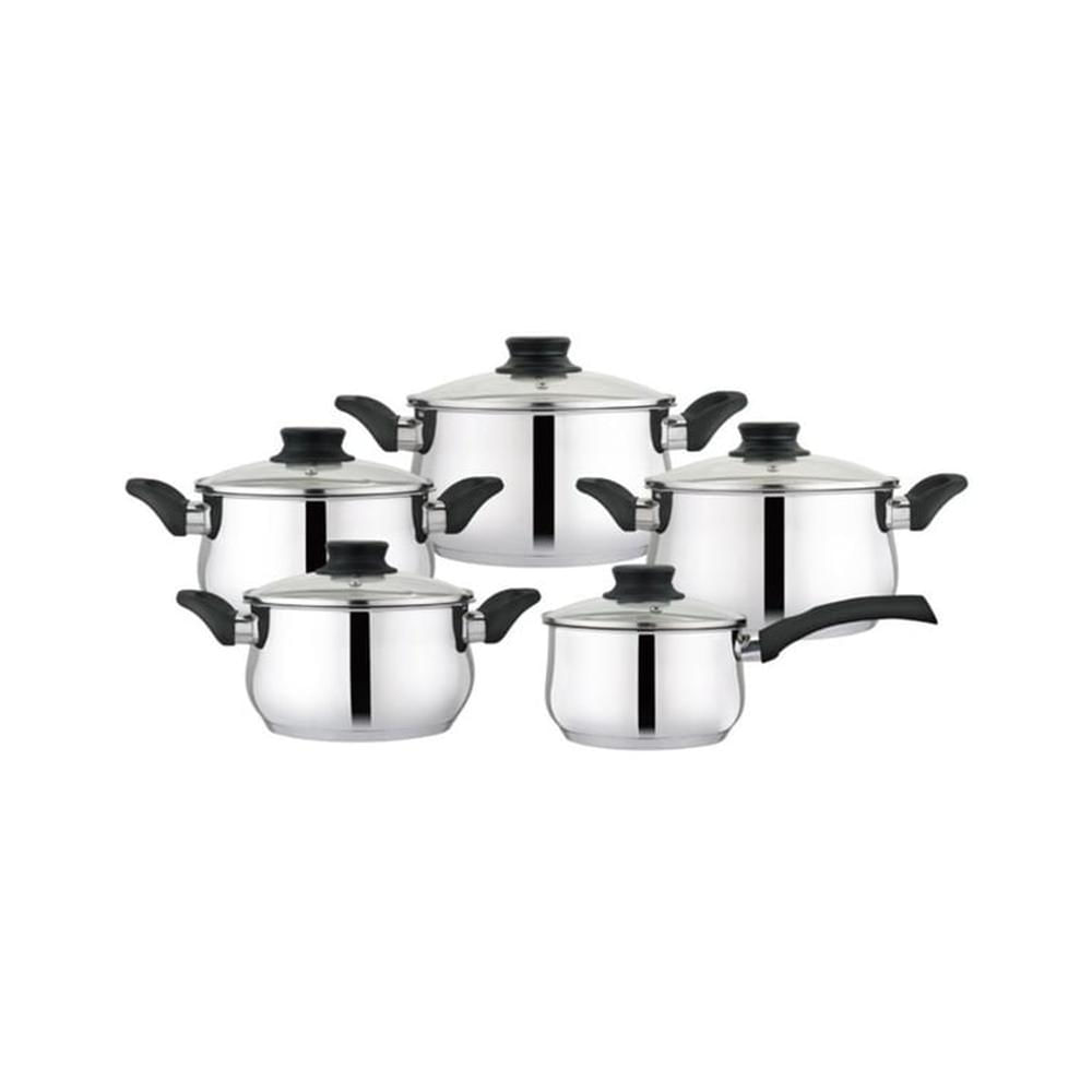 Set Ollas Valencia Tapa de Acero - 10286441