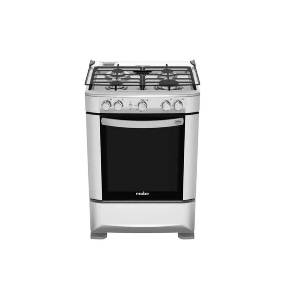 Cocina de piso a gas de 60 cm gris Mabe - CMP6015SG0