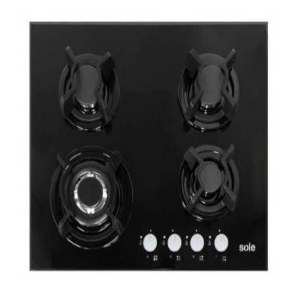 Cocina empotrable Sole vidrio templado SOLCO034 4 hornillas