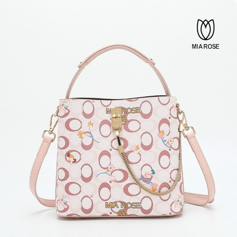 CARTERA BAHIANA PARA MUJER Rosado