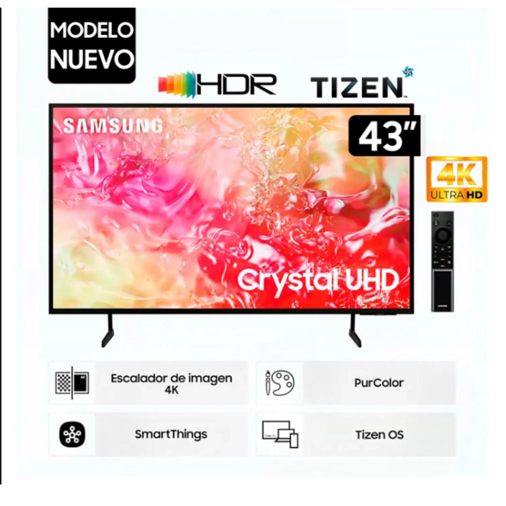 TELEVISOR SAMSUNG 43"" UN43DU7000G  Crystal UHD 4K Smart TV