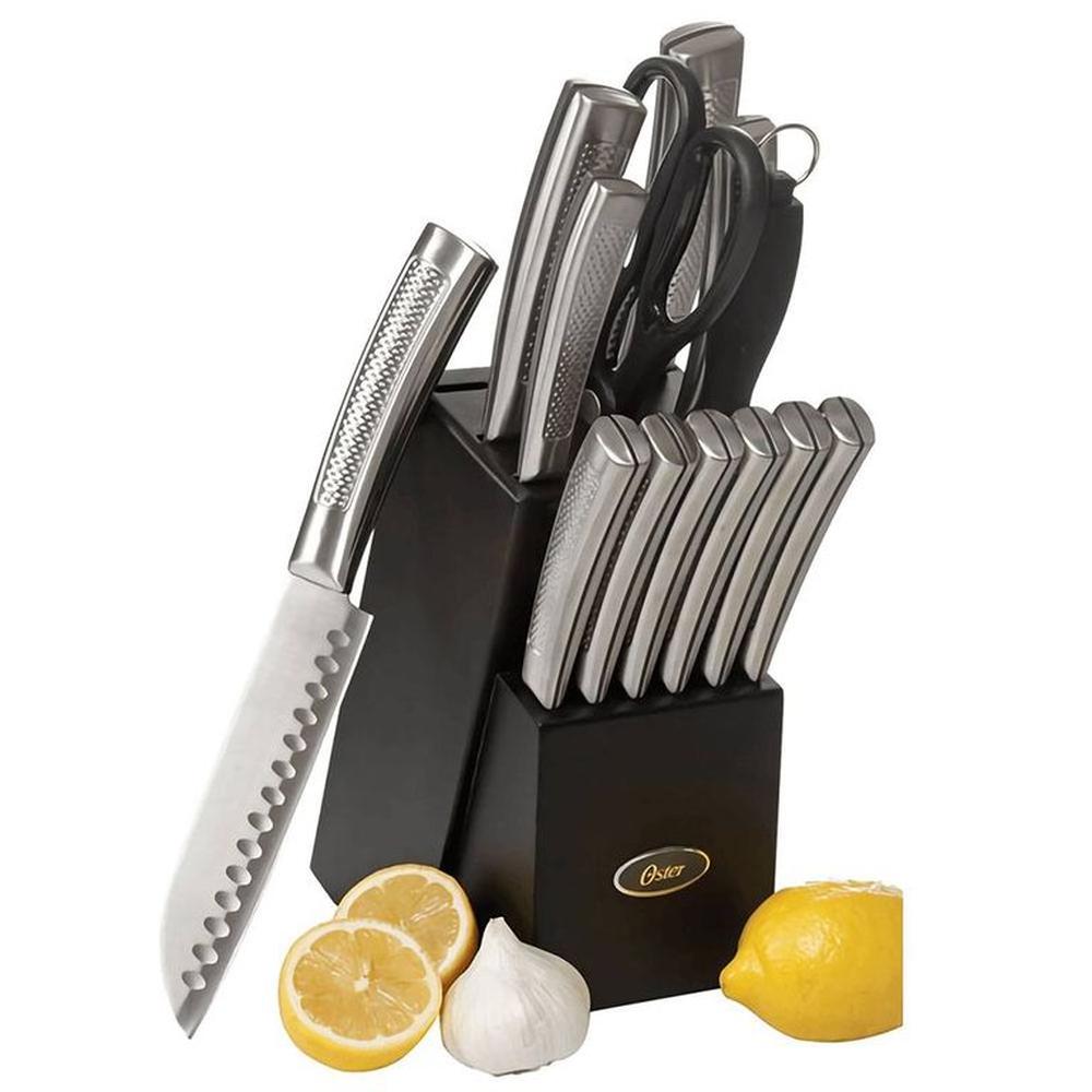 Set de Cuchillos Oster14Pzs WELLISFORD Acero Inoxidable 92272 14