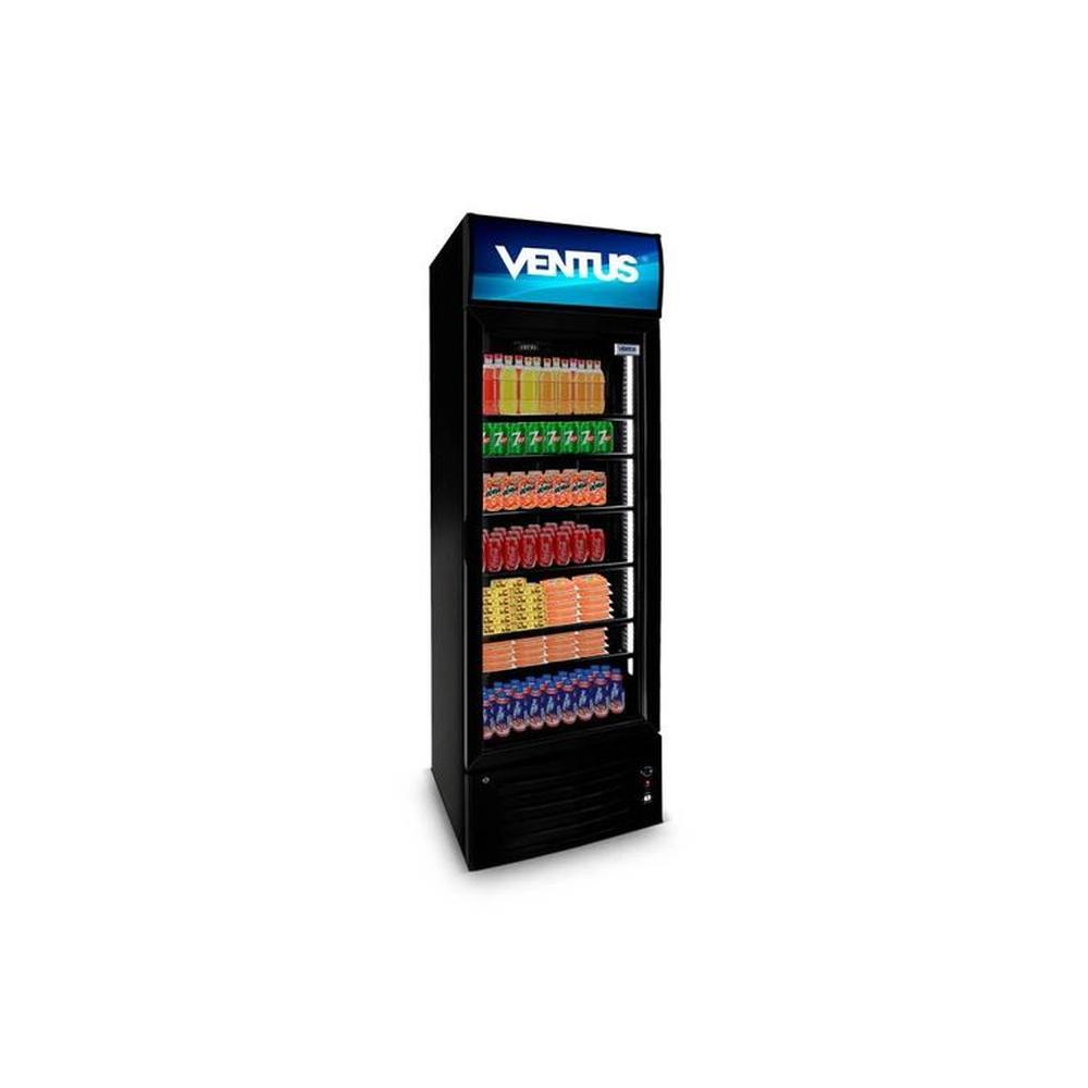 VISICOOLER VENTUS 360L 1 PUERTA LG-360 BLACK
