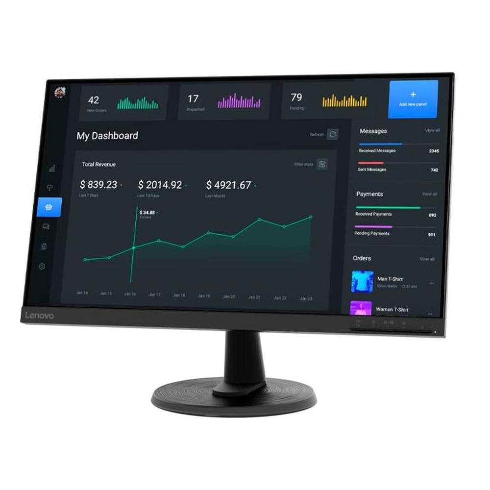 Monitor Lenovo C24-40 238 WLED VA Anti-Glare 75Hz 1xHDMI 1xVGA.