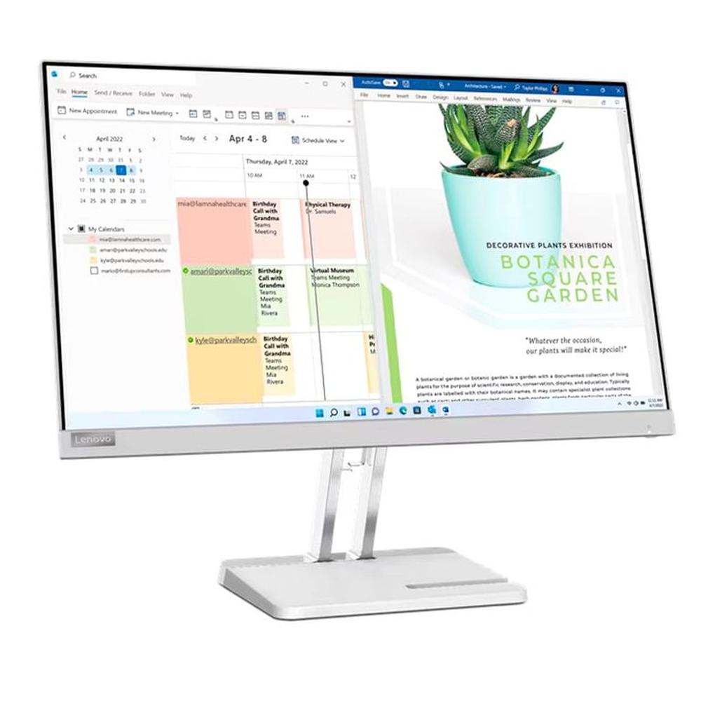 Monitor Lenovo L24e-40 23 8 VA FHD WLED 169 100Hz Anti-glare Gris