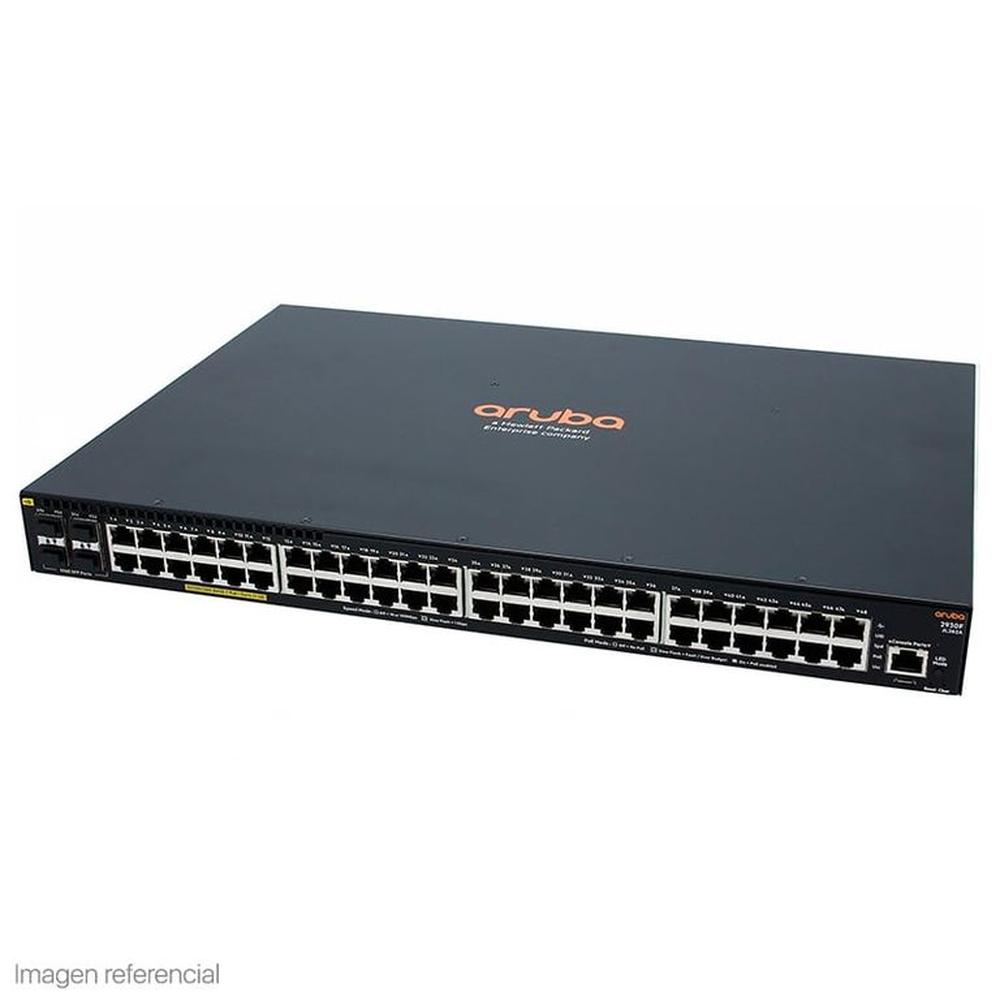 Switch HPE Aruba 2930F 48 RJ-45 GbE 4 SFP