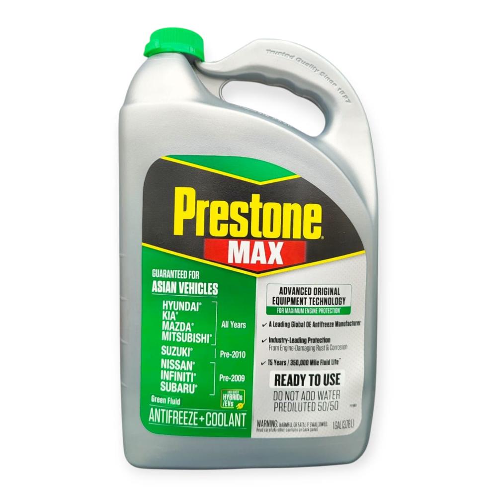 Refrigerante Anticongelante Asian Cars Prestone Max 50% Verde