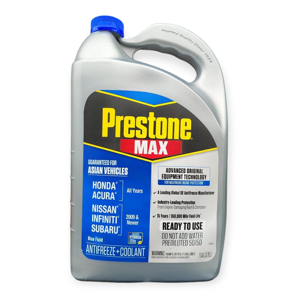 Refrigerante Anticongelante Asian Cars Prestone Max 50% Azul