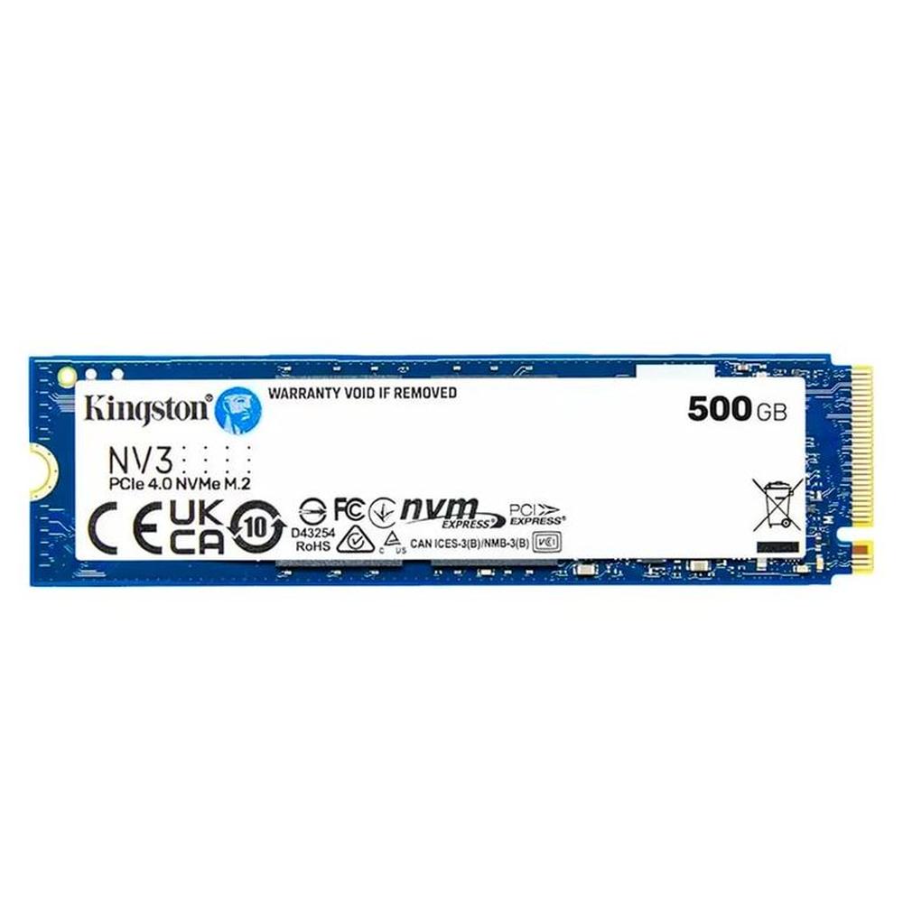 Unidad en estado solido Kingston 500GB NV3 PCIe 4 0 NVMe M 2 SSD