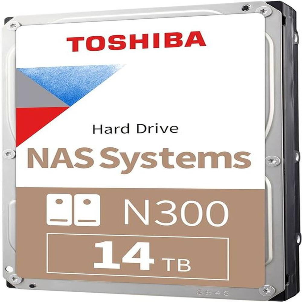 Disco duro Toshiba N300 NAS 14TB SATA 6 0Gbs 7200rpm 512MB Cache 3 5