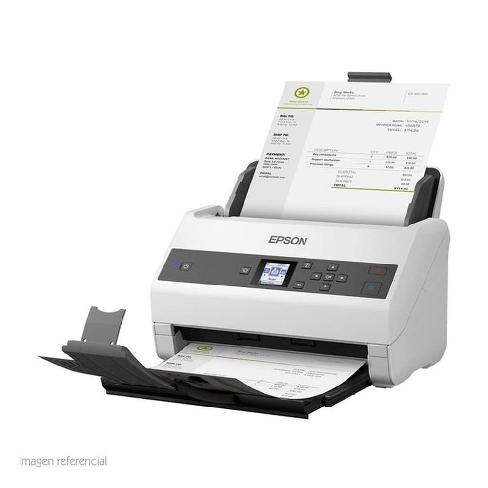 Escáner de documento Epson WorkForce DS-870 600dpi 65 ppm a 130 ipm