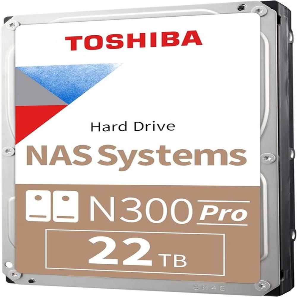 Disco Duro Toshiba N300 Pro 22TB NAS HDWG62CXZSTB