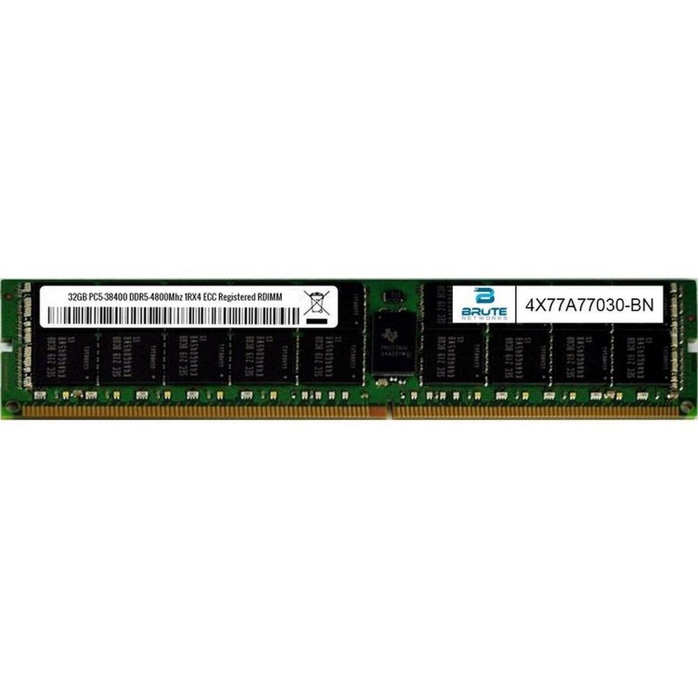 ThinkSystem 32GB TruDDR5 4800MHz 1Rx4 10x4 RDIMM