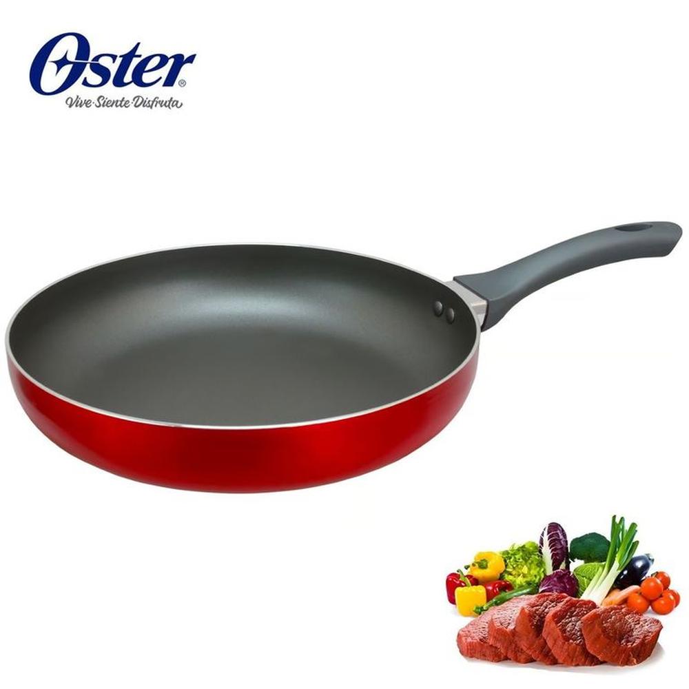 Sartén Oster Antiadherente 30CM HERSCHER Rojo 92324 01