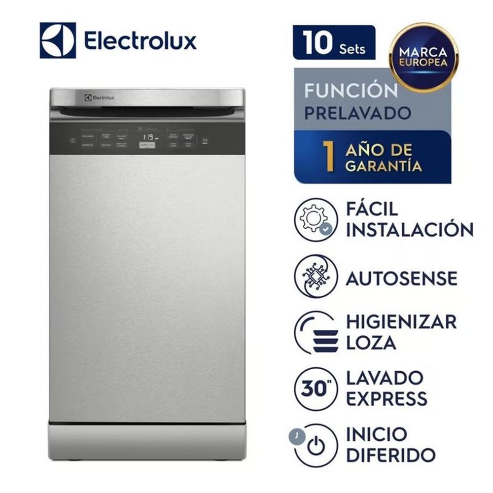 Lavavajillas Electrolux 10 Sets EHFE10T2MSBUS Plateado