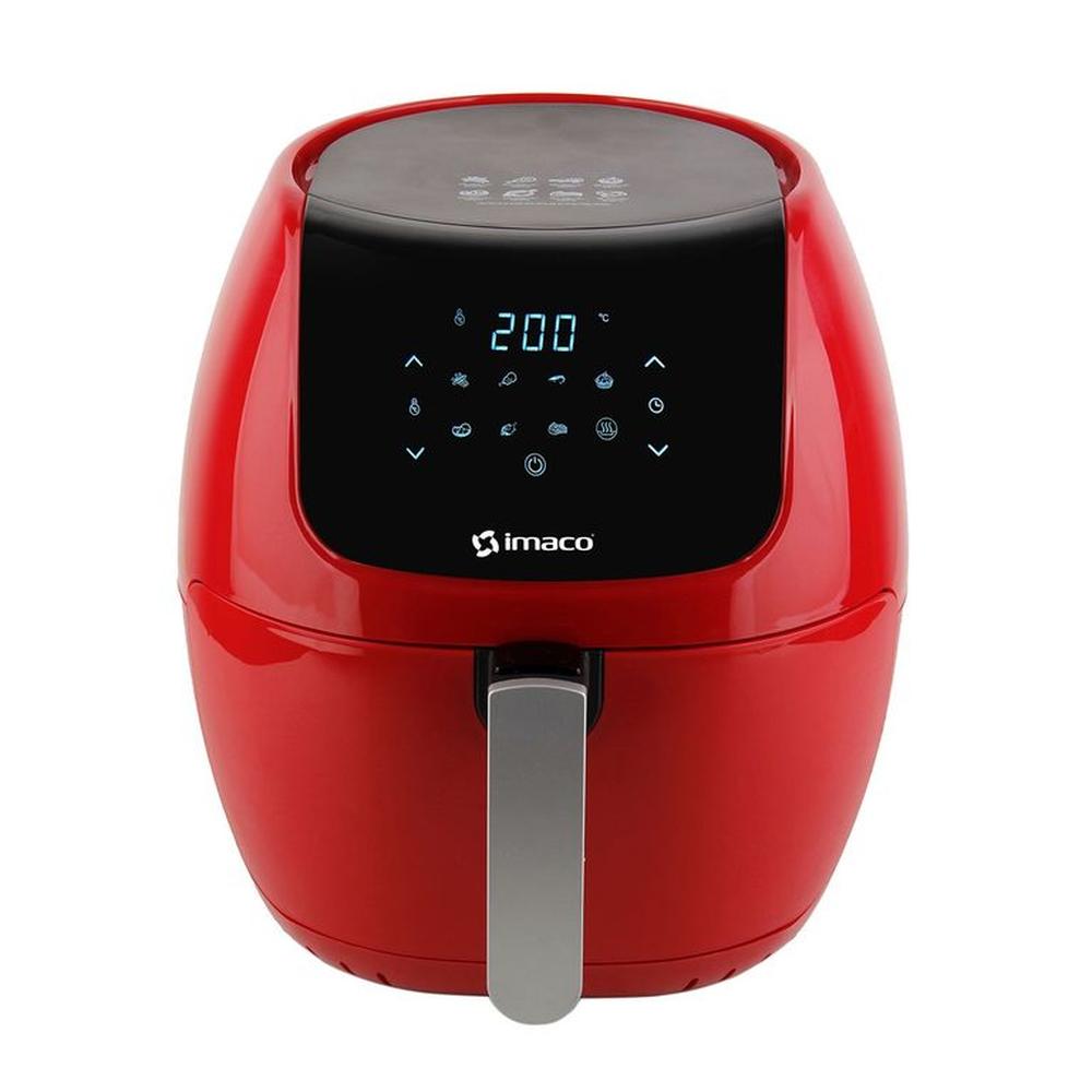 Freidora de Aire Digital Imaco 6L AF6018  Rojo