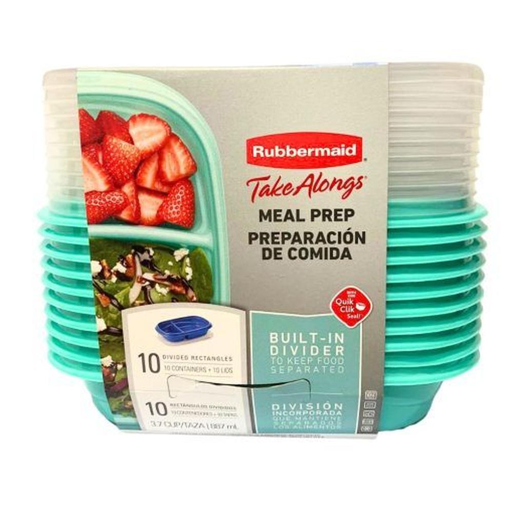 10 Recipientes con 946ml Rubbermaid 2141748