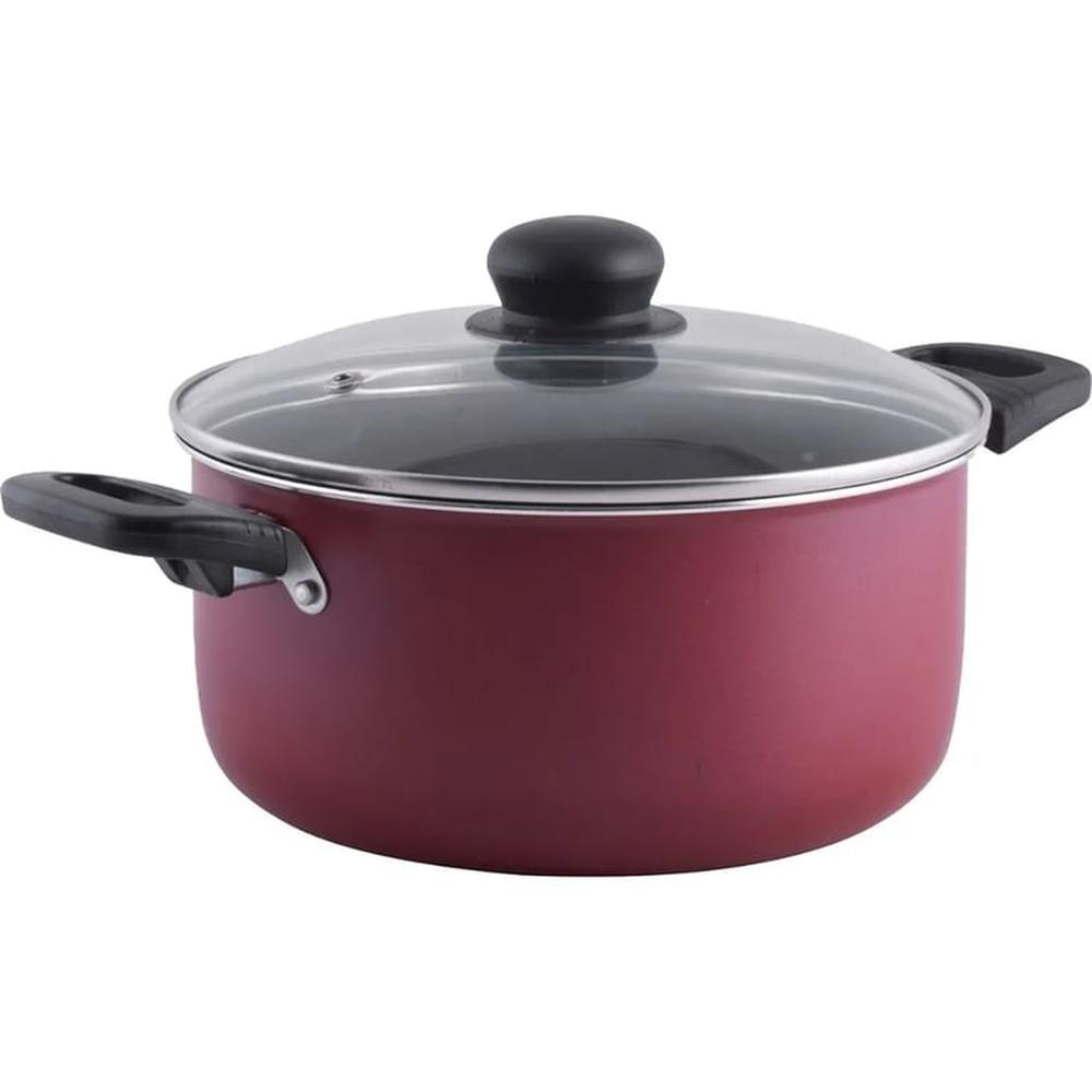 Olla 20 Cm. Estela Antiadh. T/V-Rojo