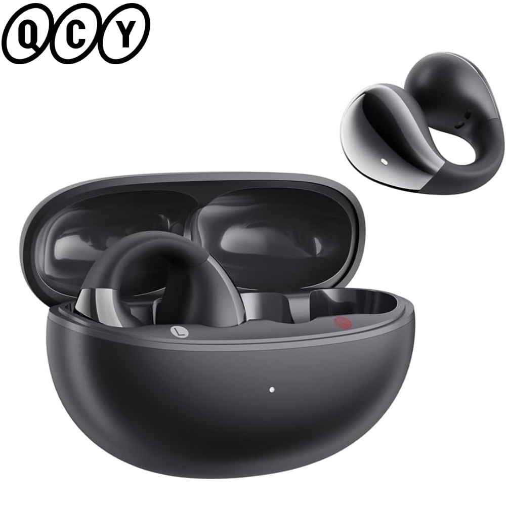 Audífono QCY Crossky C30 Negro 25h Bluetooth micrófono ENC