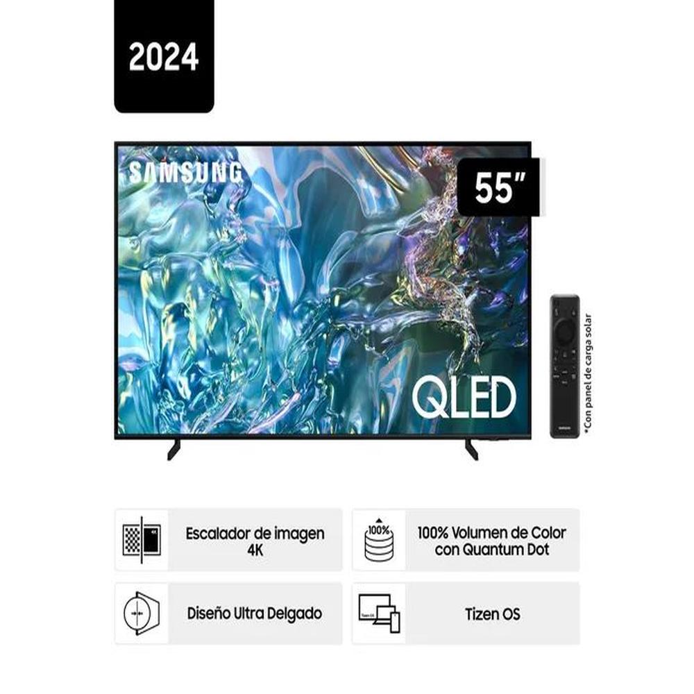 Televisor Samsung 55 QLED 4K Tizen Os Smart QN55Q60DAGXPE