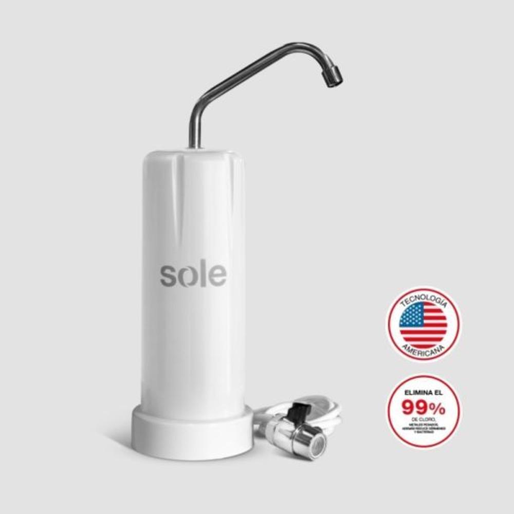 Purificador Alcalinizador S/Lav Prime Blanco Sole FILSOL016C