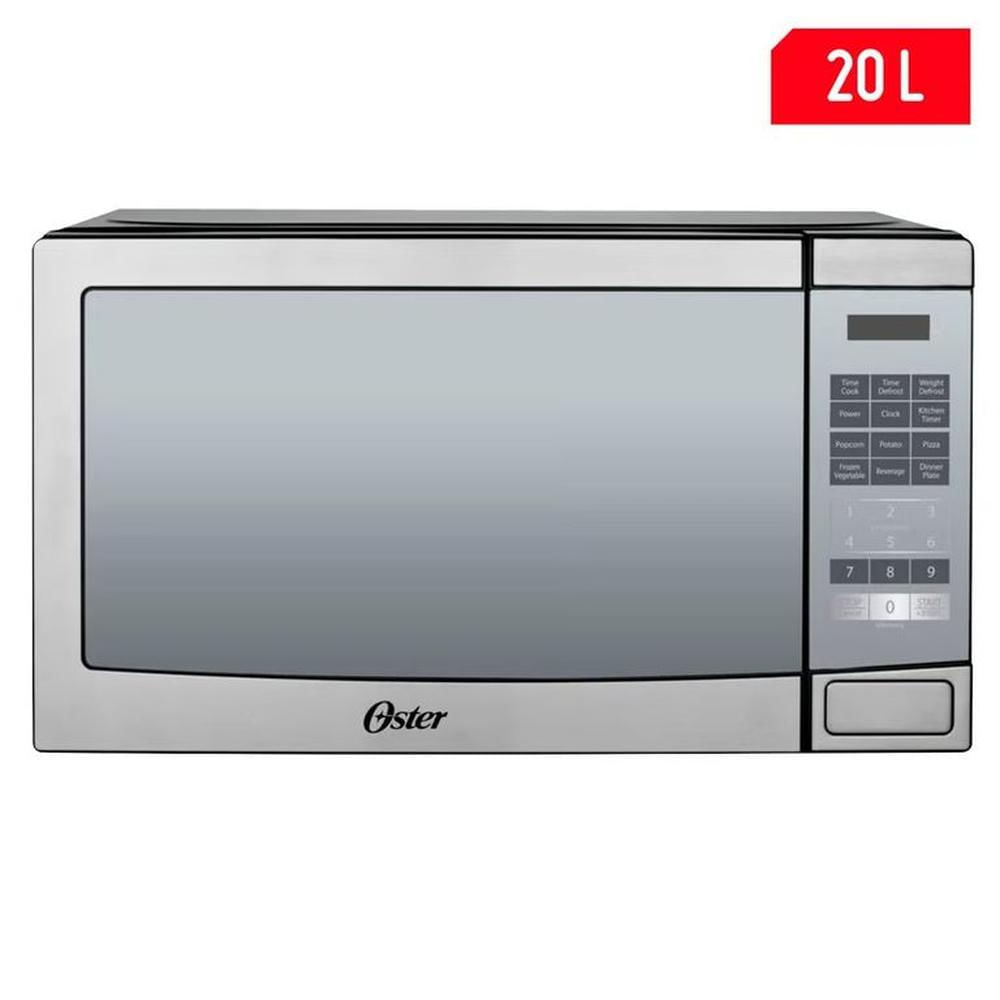Horno Microondas Oster de 20L con Panel Digital POGYME3703M Acero