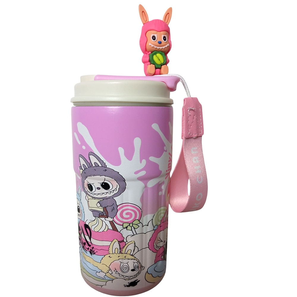 Termo Botella de 500ml Tomatodo Para Ninos Rosa