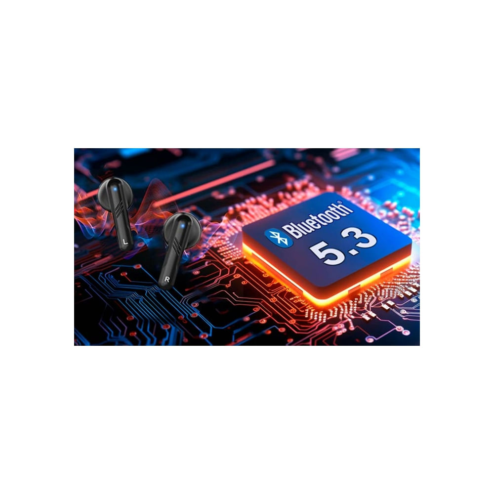 Auriculares Genius Hs-M905Bt Bluetooth Inalámbricos Color Negro Con Sonido Premium