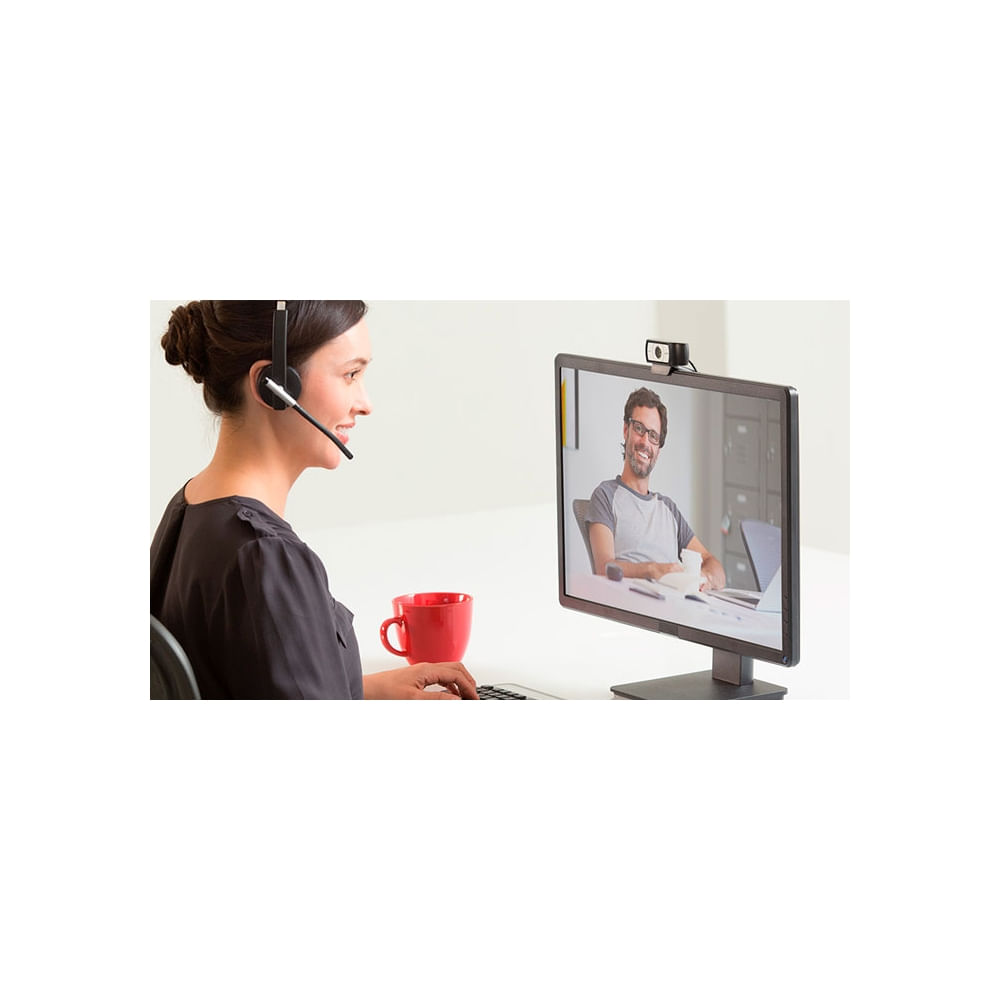 Logitech C930E Webcam Hd 1080P Con Audio - Usb 2.0 - Ideal Para Videoconferencias Y Streaming