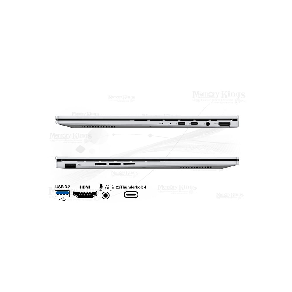 Asus Zenbook 14 Oled Ux3405Ma-Qd724W, Core Ultra 5, 8Gb Ram, 512Gb Ssd, Intel Arc, Windows 11