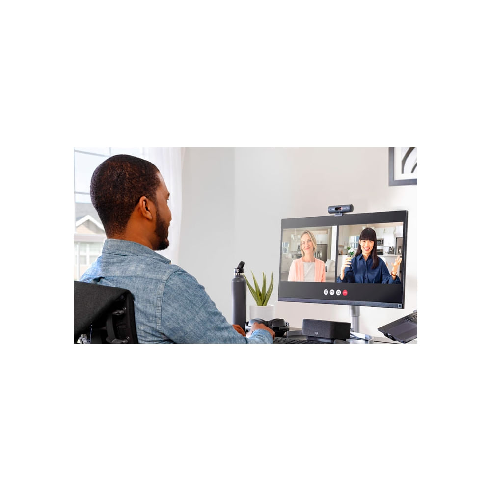 Webcam Logitech Brio 505 1080P Hd Para Empresas - Calidad Profesional Y Alta Definición