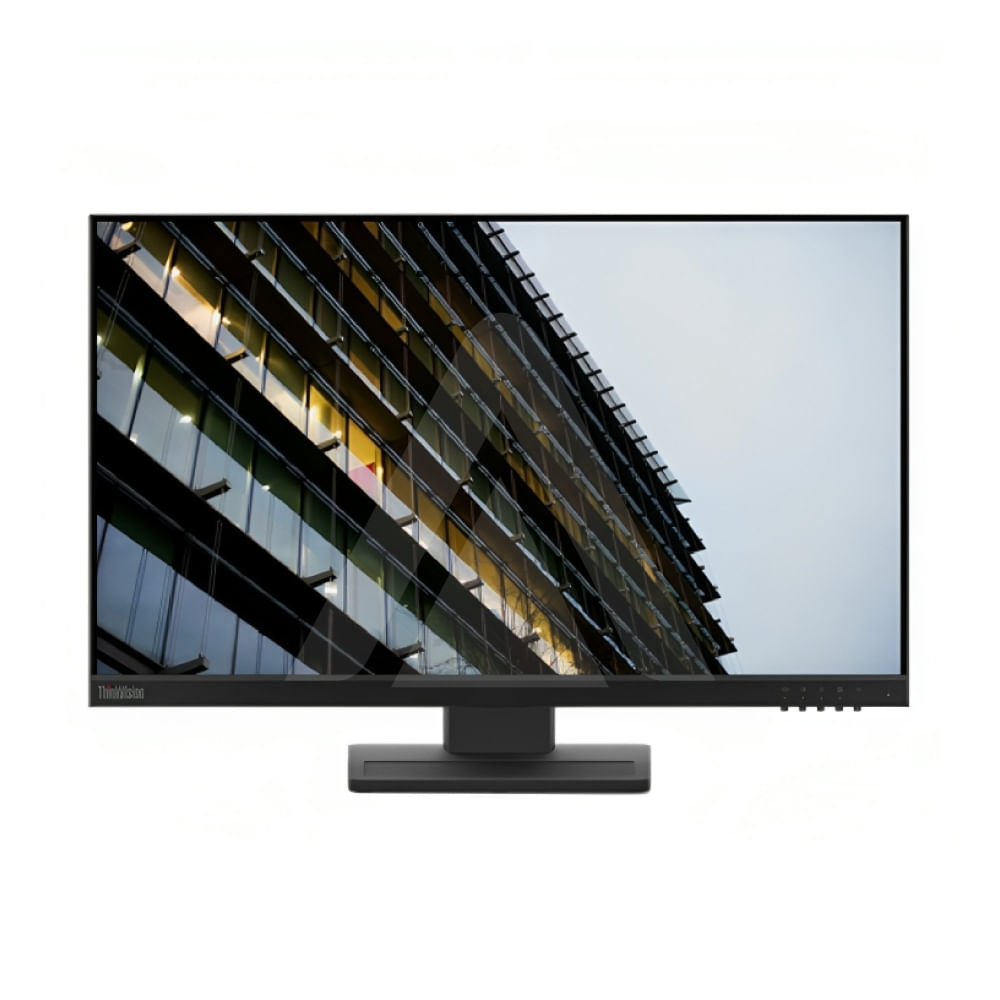 Monitor Lenovo Thinkvision E24-29 De 23.8"" Fhd 1920X1080 Va, Hdmi/Dp/Vga, Color Negro Raven