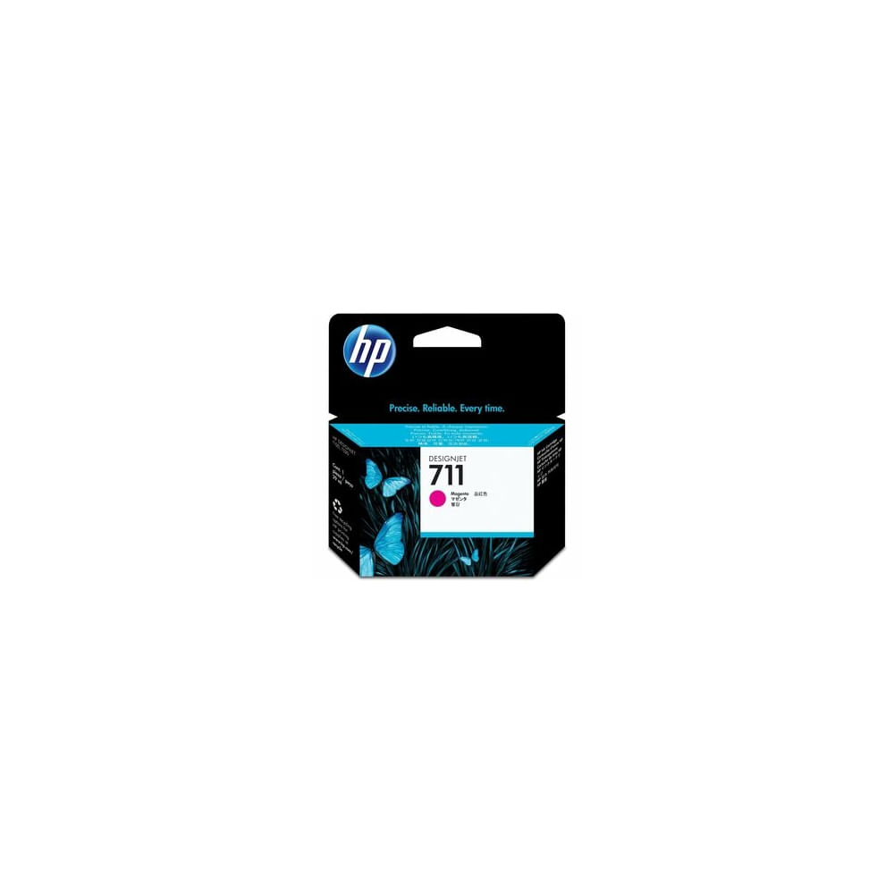 Cartucho De Tinta Hp 711 Magenta Original, 29Ml - Impresión De Alta Calidad Para Impresoras Hp