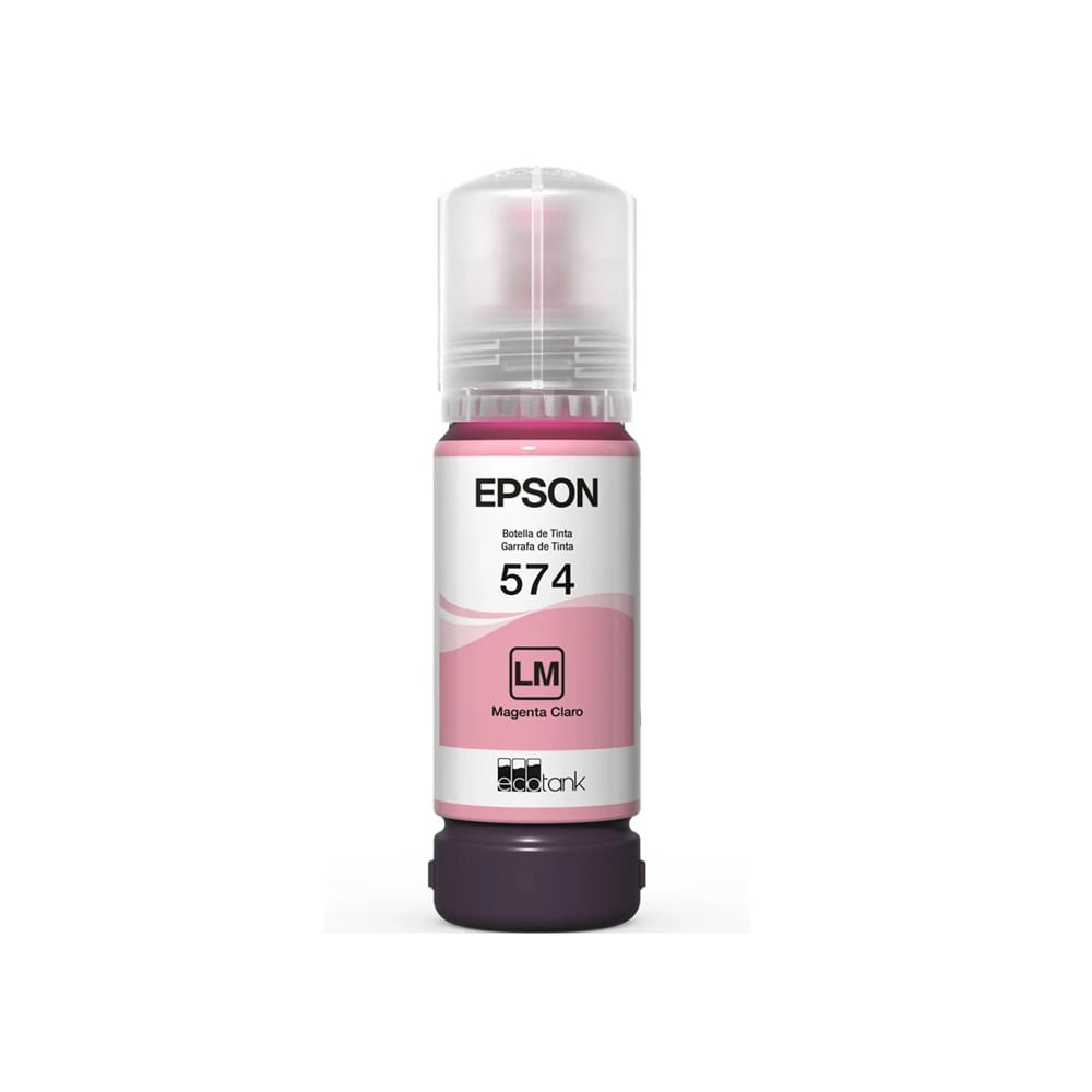 Tinta Epson T574620Al Magenta Claro - Compatible Con Impresoras Epson, Alta Calidad De Impresión