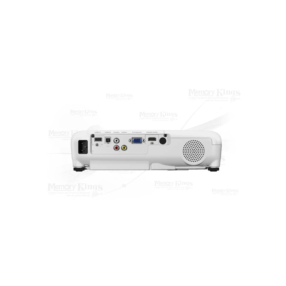 Proyector Epson Powerlite W52+ Wxga 4000L, Conectividad Wifi, Ideal Para Presentaciones Y Entreteni