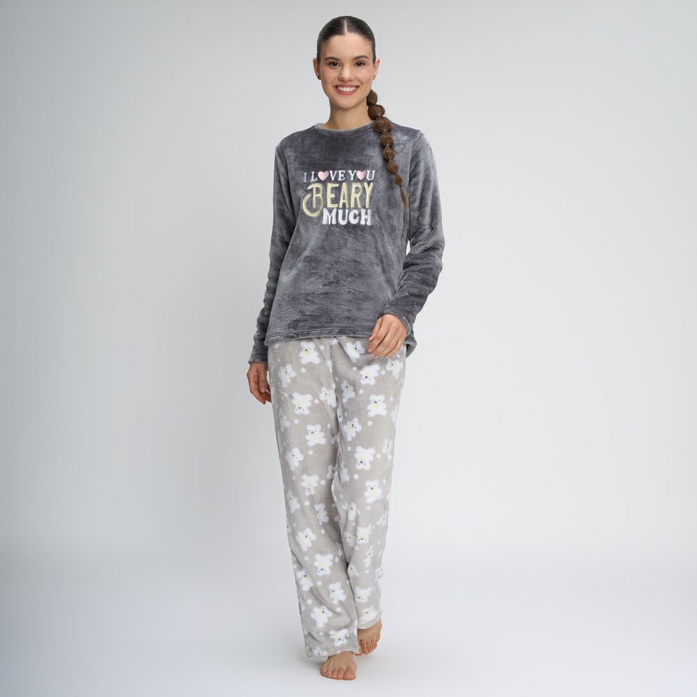 Poleron Pijama Polar Batas Mujer Falabella Pijama Mujer Polar Mix