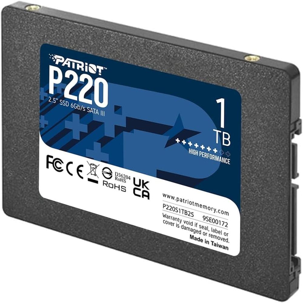 Unidad en estado solido Patriot P220 1TB SATA III 6 0 Gbs 2 5 7mm