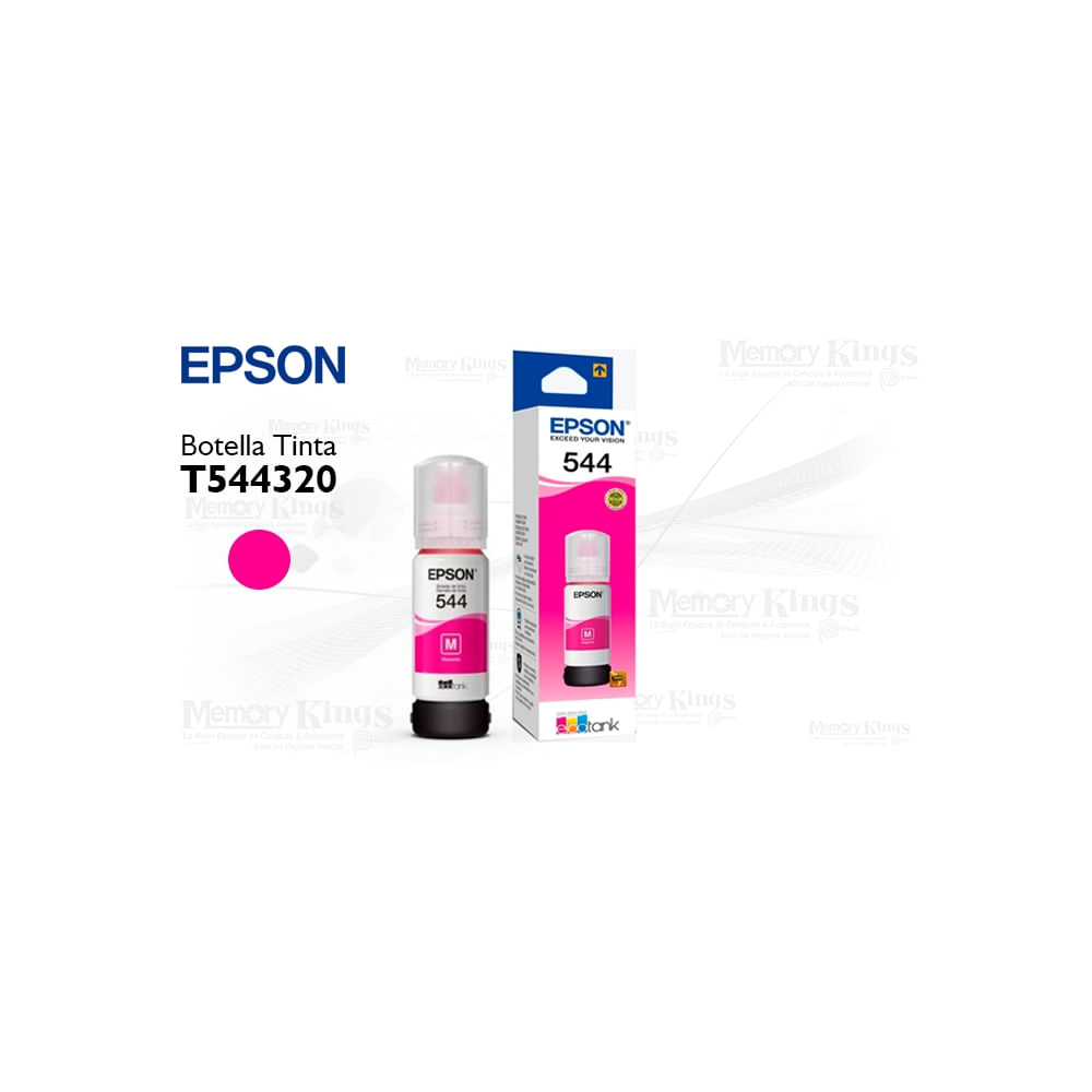 Tinta Epson 544 Magenta 65Ml - Calidad De Impresión Superior Para Impresoras Epson