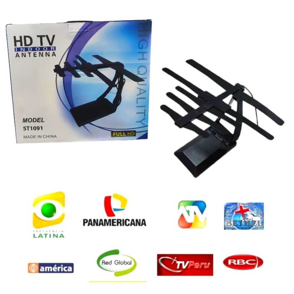Antena Full Hd Interiores Y Exteriores Tv Digital