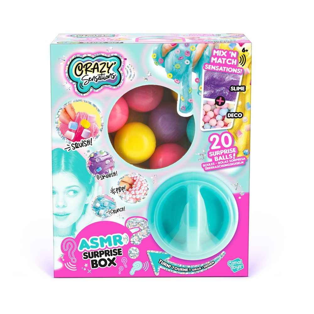 Juguete Sensorial Canal Toys Slime Gacha Machine