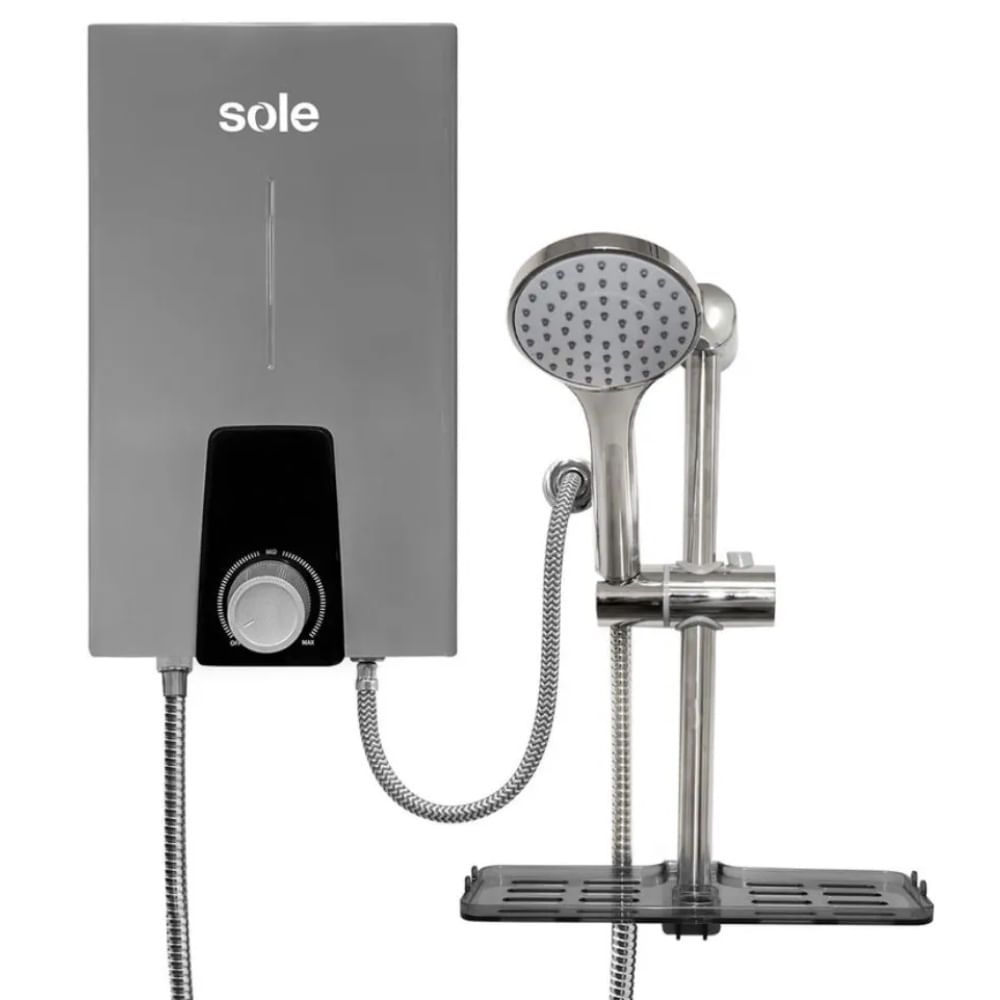 Ducha Eléctrica Sole Perfect 5500W Rapiducha Color Gris Ducha Eléctrica Sole Perfect 5500W Rapiducha Color Gris