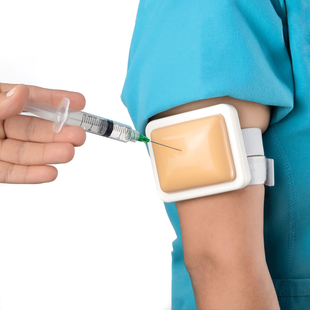 Almohadilla para Práctica Entrenamiento de Inyecciones Médicas