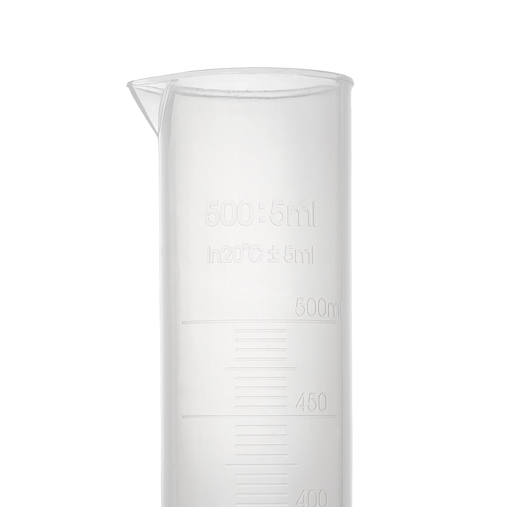 Probeta Graduada De Plástico De 500 ML