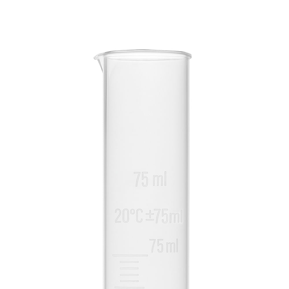 Probeta Graduada De Plástico De 75 ML