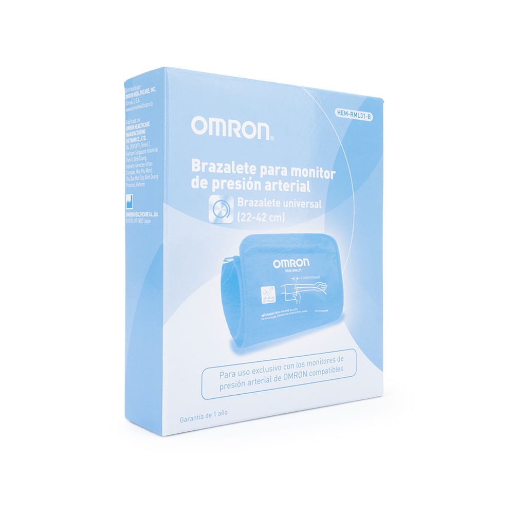Brazalete Universal de 22 a 42 CM para Tensiómetro OMRON HEM-RML31