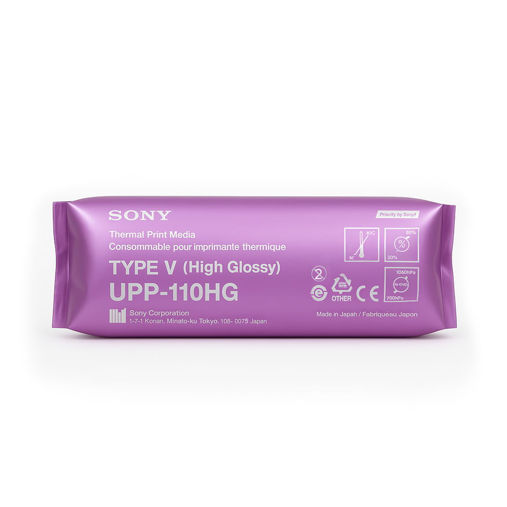Papel Térmico Para Ecografía Sony UPP-110HG Papel Térmico Para Ecografía Sony UPP-110HG