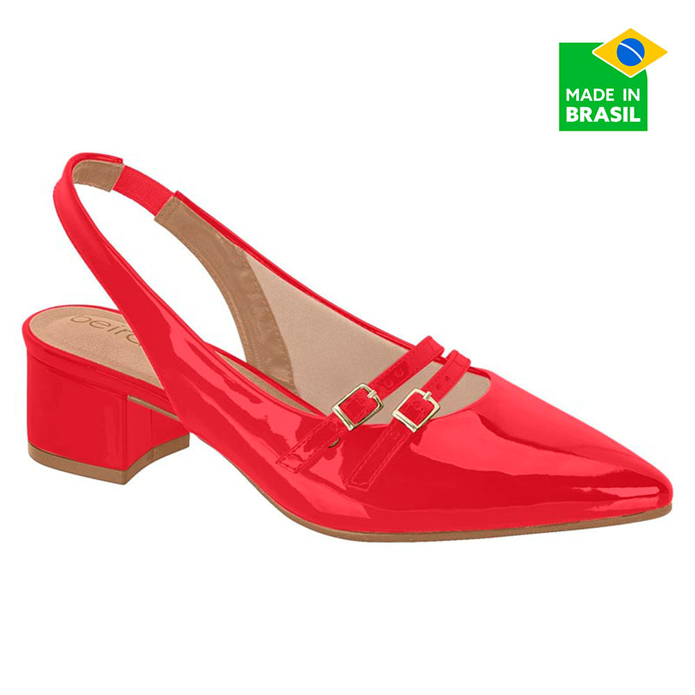 ZAPATOS Para Mujer BEIRA RIO Rojo 4182.224.13488.86347 Talla 35 BR