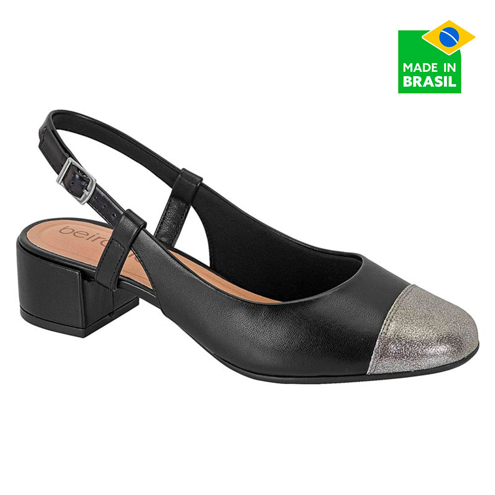 ZAPATOS Para Mujer BEIRA RIO Negro 4301.111.28479.75365 Talla 38 BR