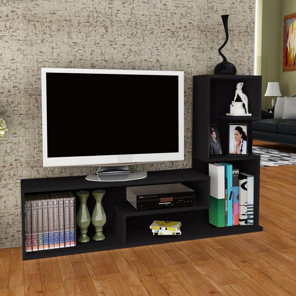 Centro entretenimiento de TV 49 pulgadas Paracas negro - Villa Hogar Centro entretenimiento de TV 49 pulgadas Paracas negro - Villa Hogar