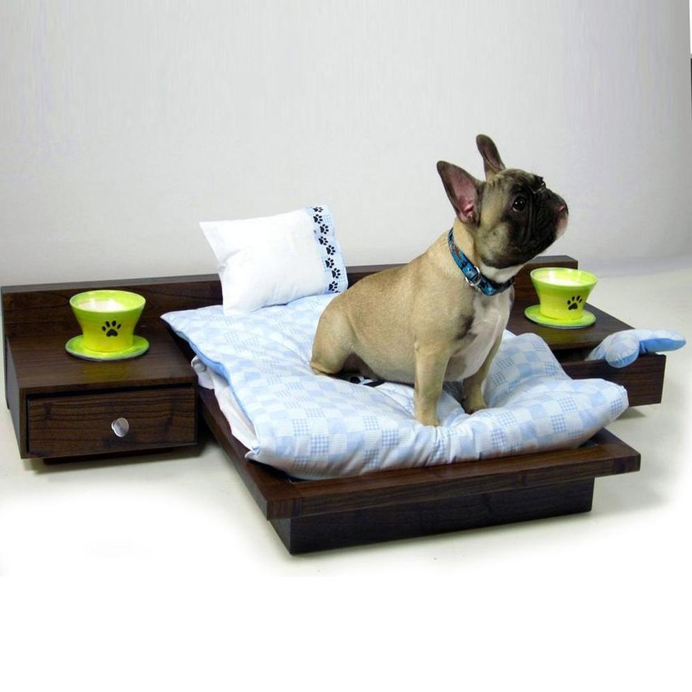 Cama mascota con cabecera Candy Small - Villa Hogar Cama mascota con cabecera Candy Small - Villa Hogar